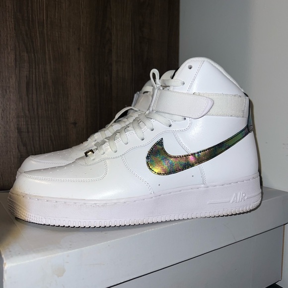 Nike Other - Mens Nike Air Force 1 High Top Size 12 Casual Basketball Shoes Athletic Casual
